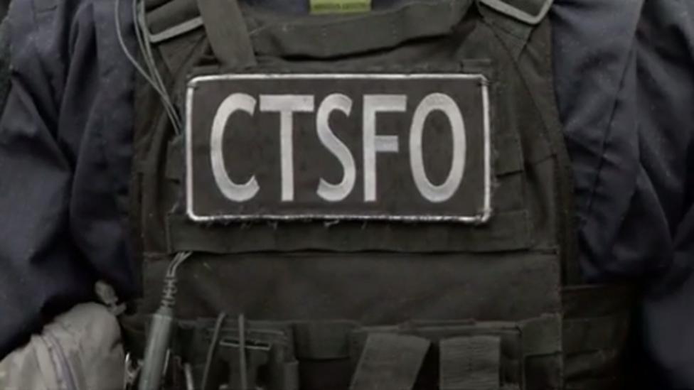 A counter-terrorist specialist firearms officer