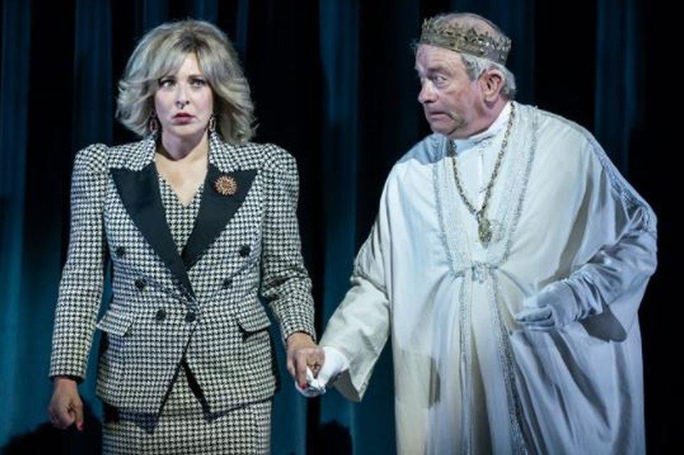 Tracy-Ann Oberman as Camilla and Harry Enfield as Prince Charles