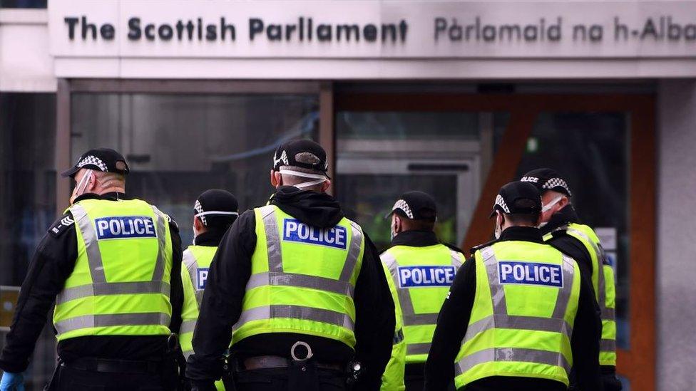 Scottish Parliament police