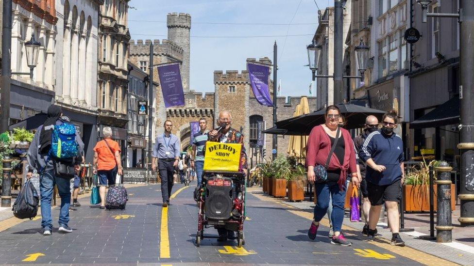 Cardiff city centre