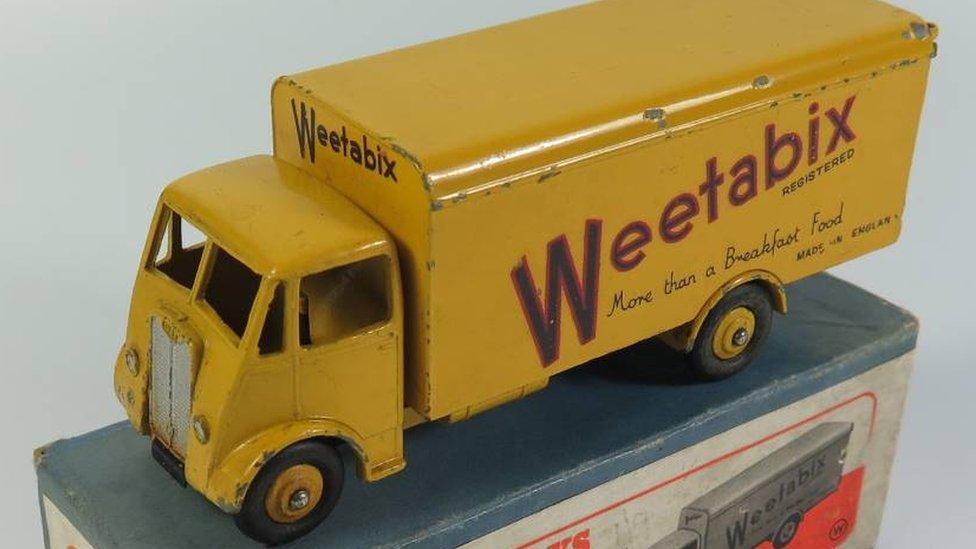 Rare Dinky 514 Guy Van 'Weetabix'