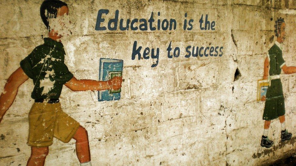 Education mural