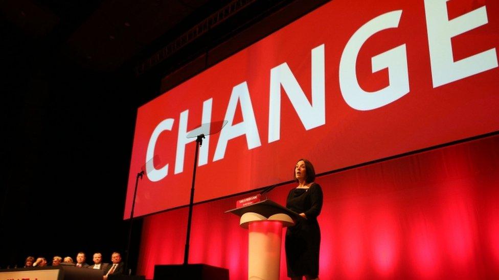 Kezia Dugdale makes conference speech