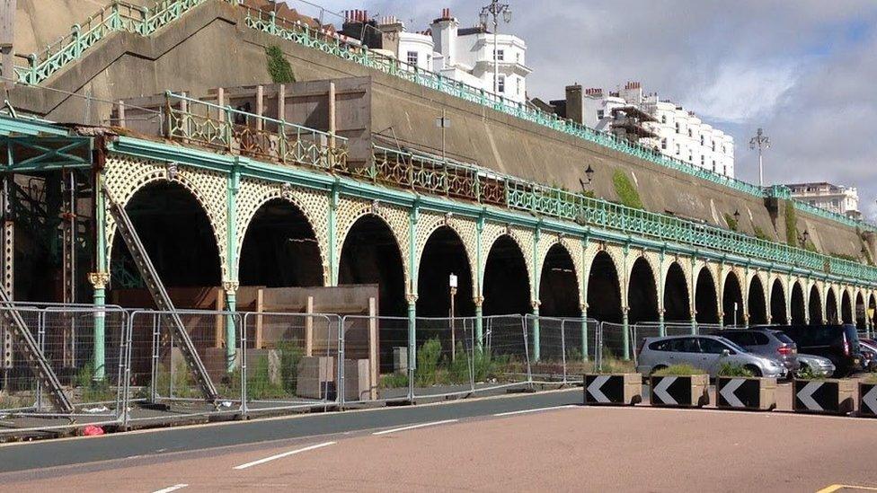 Madeira Terrace, Brighton