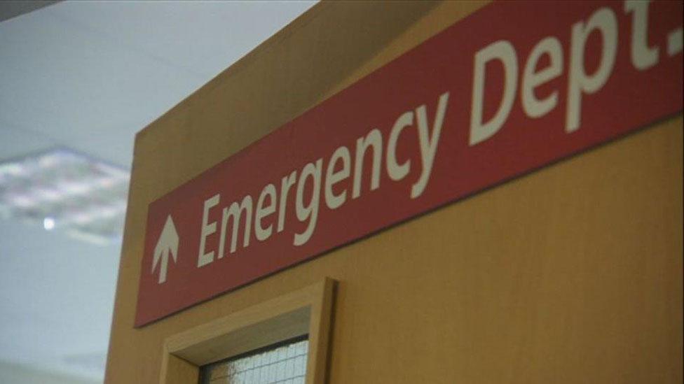 Emergency unit sign