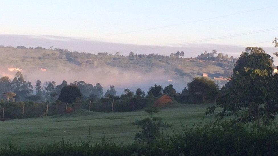 Nakivale skyline