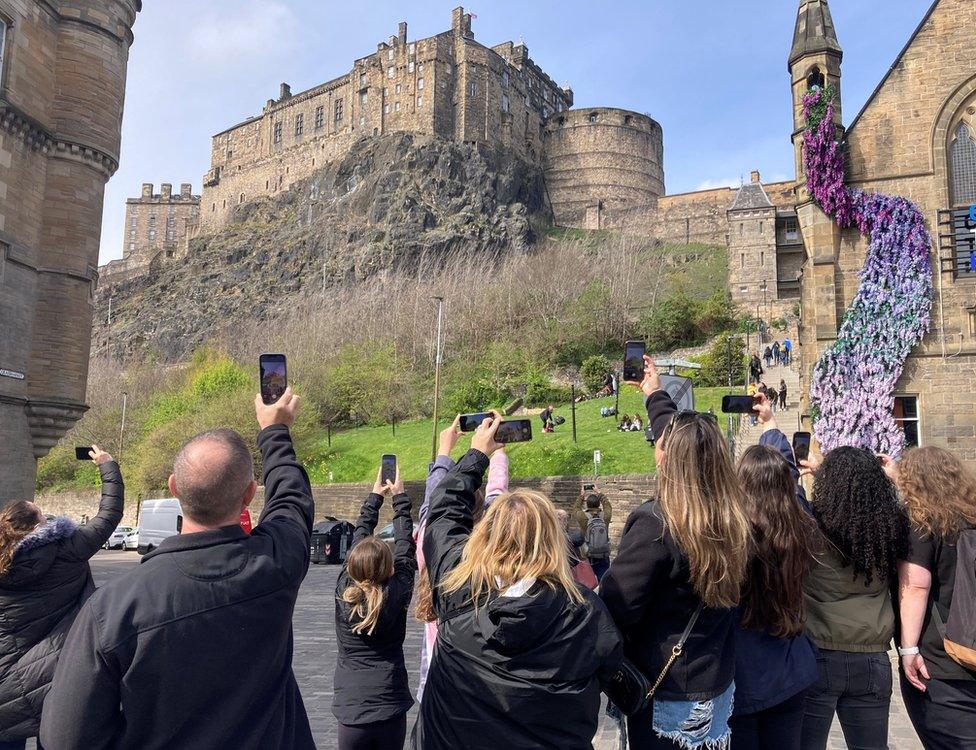 Edinburgh Castle view