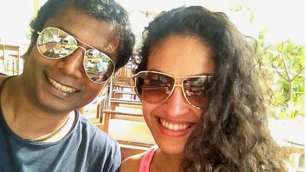 Actor Sunder Ramu on a date