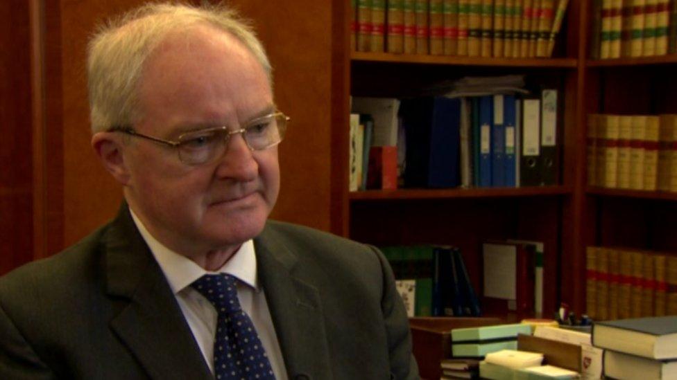 Lord Chief Justice Sir Declan Morgan