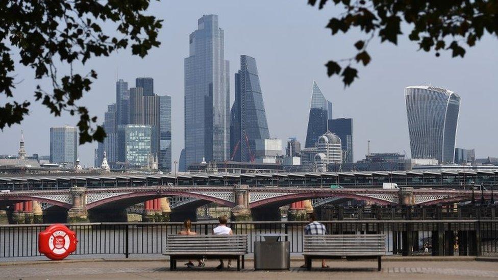 City of London skyline