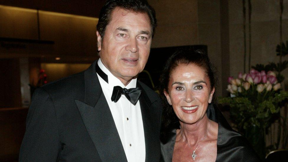 Engelbert Humperdinck and his wife Patricia