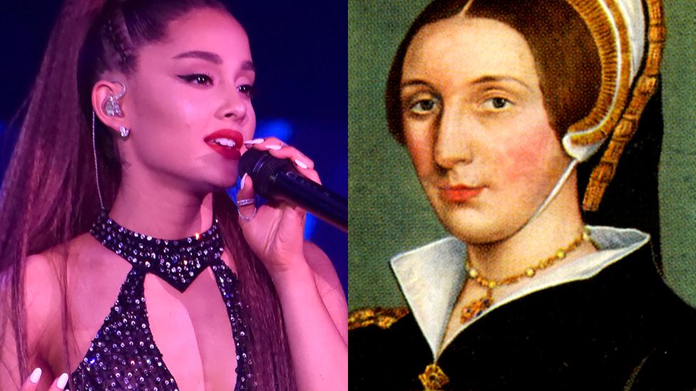 Ariana Grande and Catherine Howard