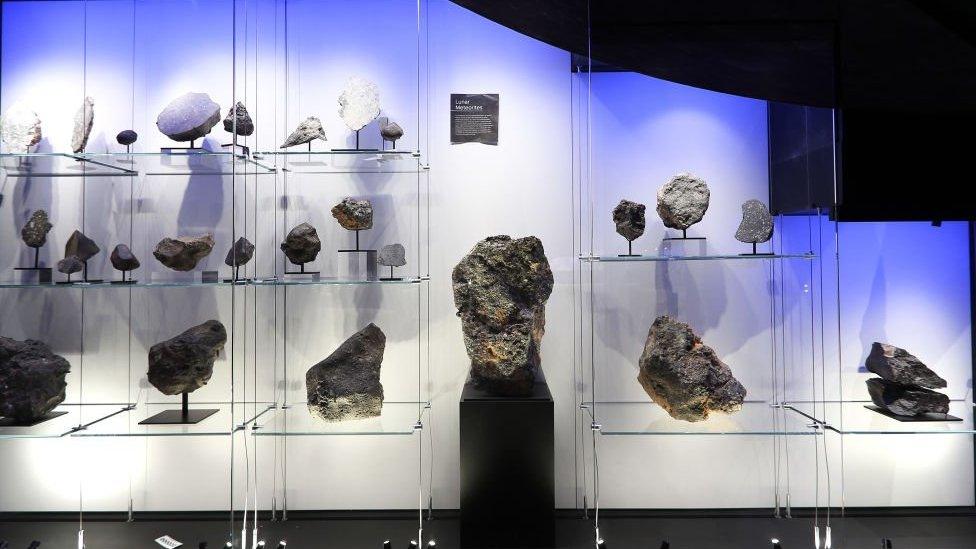 Maine Mineral and Gem Museum boasts the world's largest collection of lunar meteorites, including the world's largest specimen, centre.