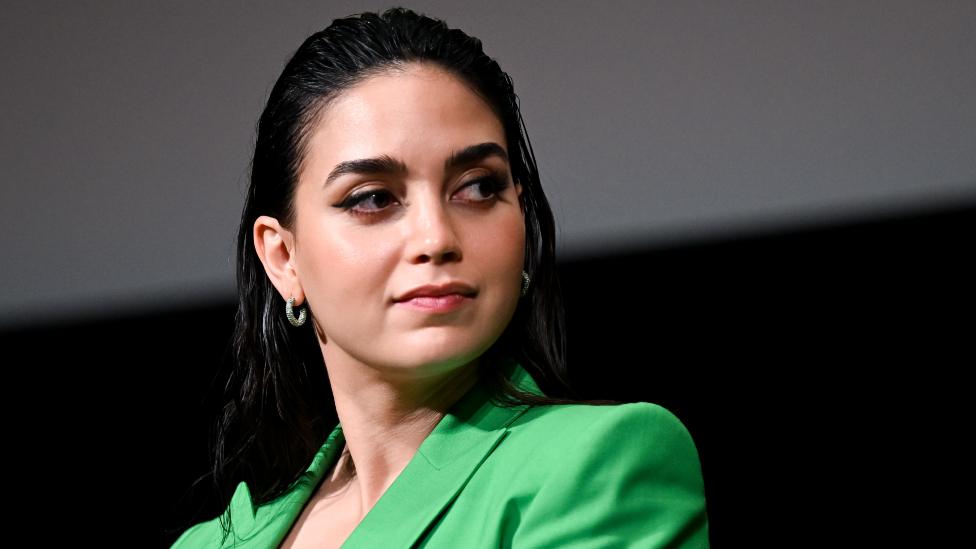 Melissa Barrera at the Los Angeles premiere of "Carmen" held at the Linwood Dunn Theatre on April 20, 2023 in Los Angeles, California