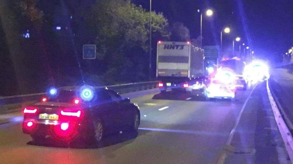 A500 at Wolstanton in Stoke-on-Trent