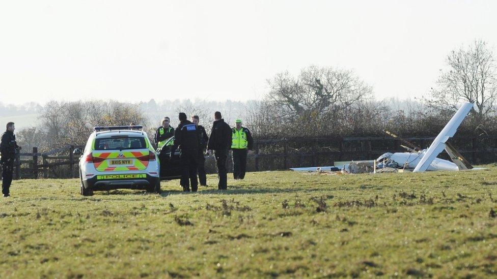 Lubenham crash