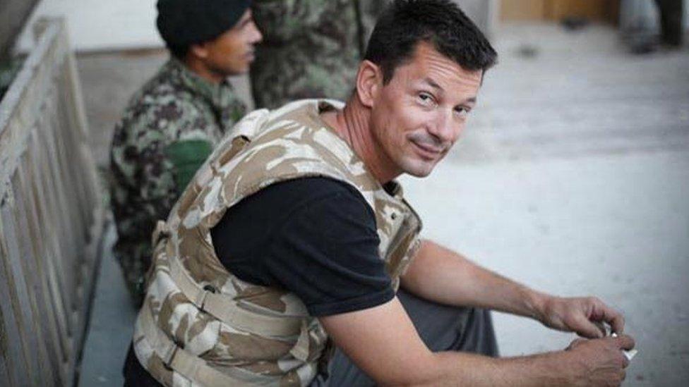 John Cantlie in Syria