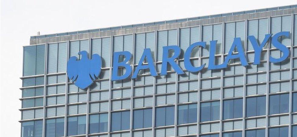 Barclays sign