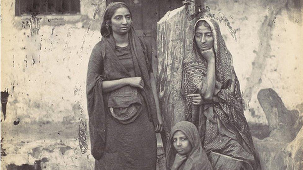 Indian women, 1870