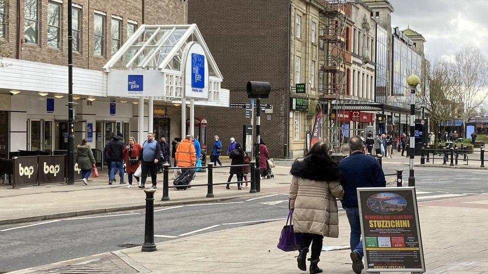 Bury shopping centre