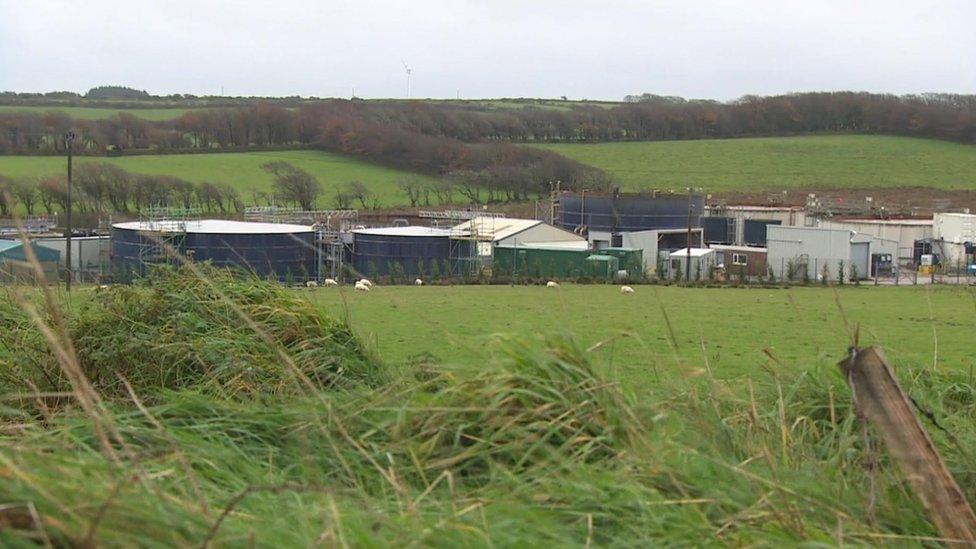 The water treatment plant at Davidstow creamery