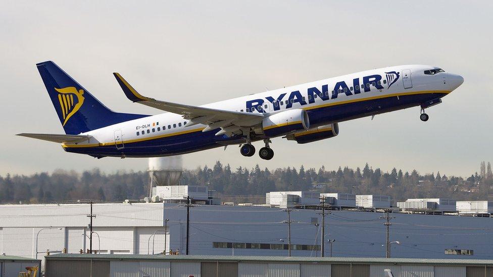 Ryanair plane