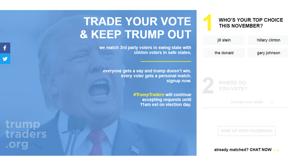 Trumptraders screen grab