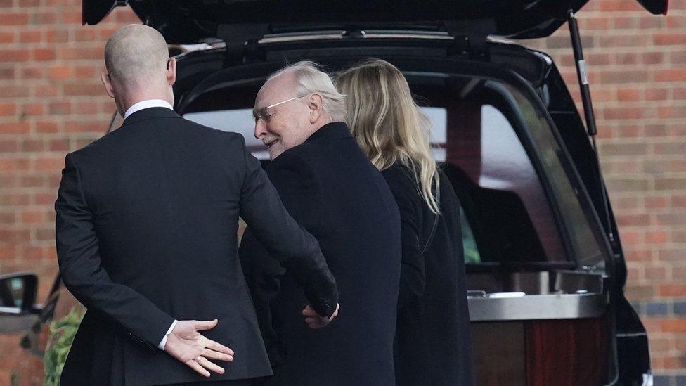 Neil Kinnock with son Stephen and daughter Rachel