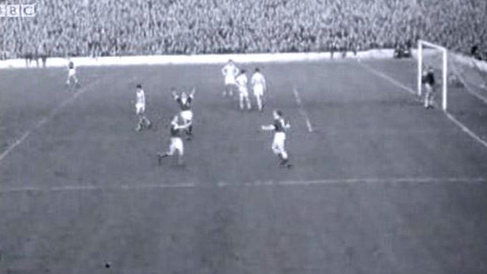 Wales v Israel in 1958