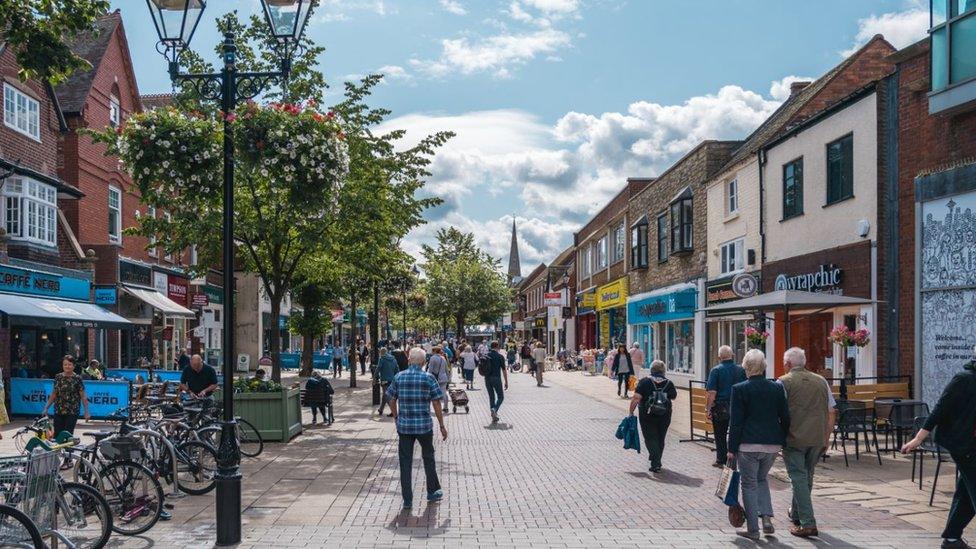 Solihull high street