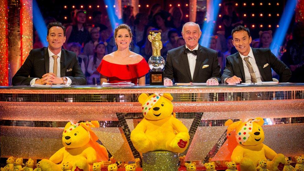 Craig Revel Horwood, Darcey Bussell, Len Goodman and Bruno Tonioli