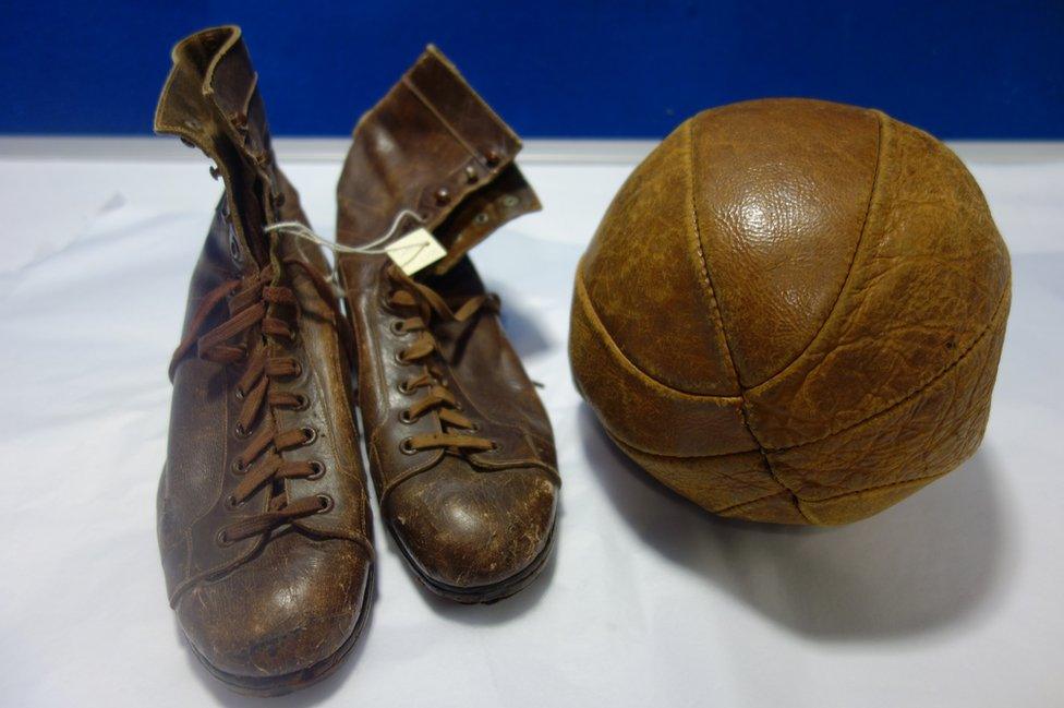 Boots and ball