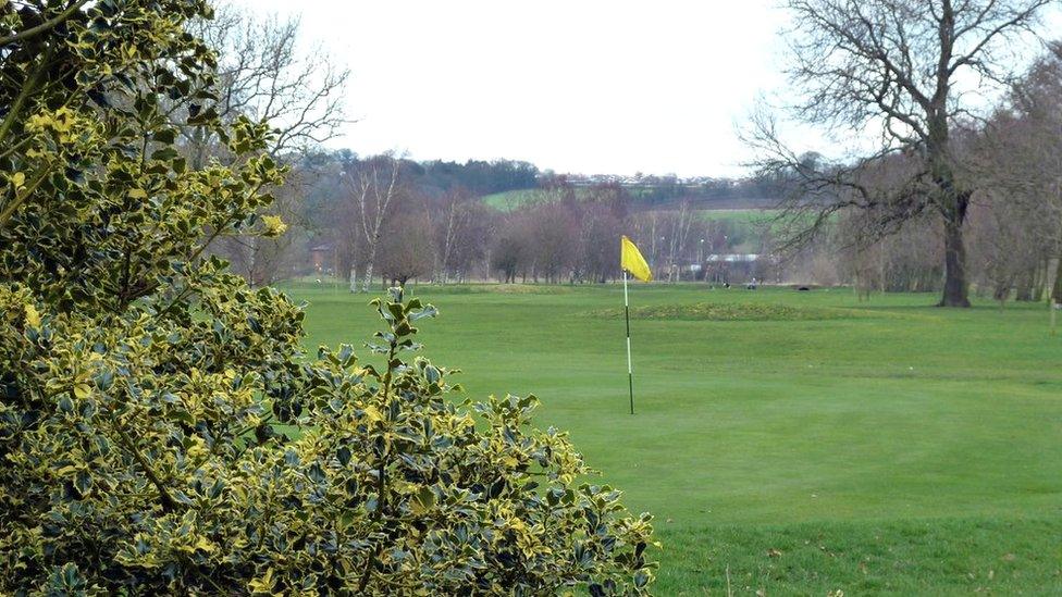 Green at Renishaw Park Golf Club