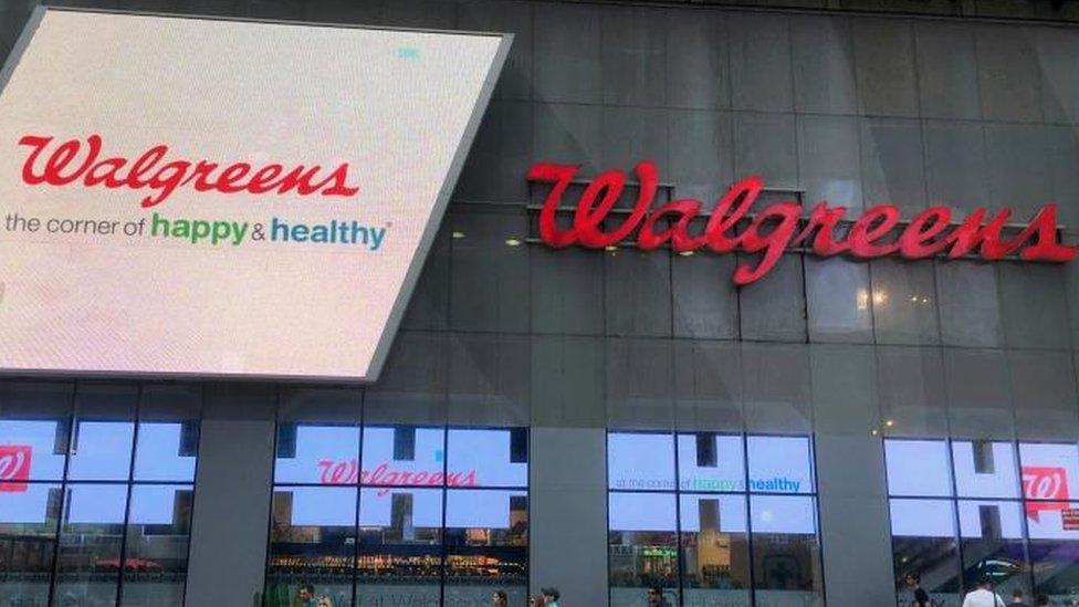 Walgreens store