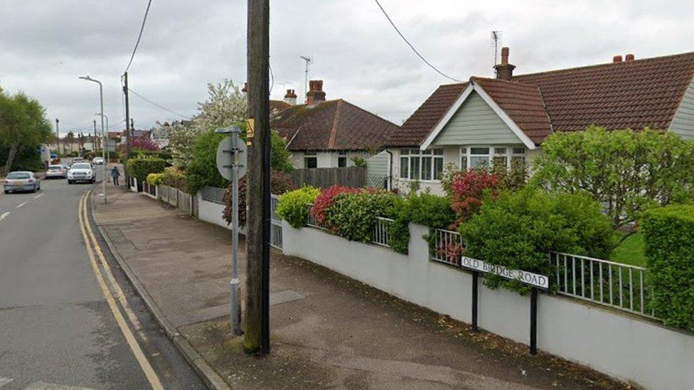 Old Bridge Road in Whitstable