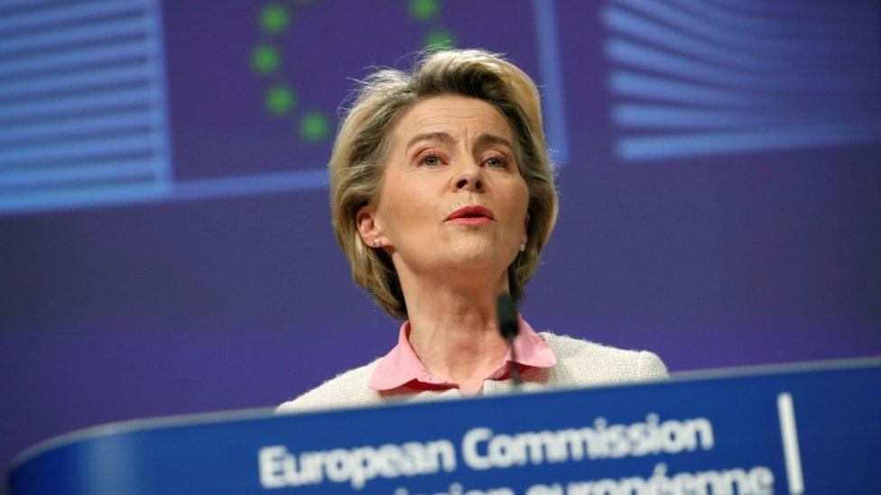 European Commission president Ursula von der Leyen