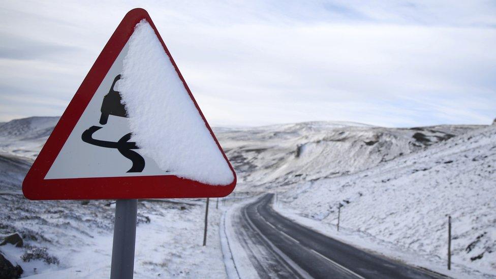 A93 in Scotland