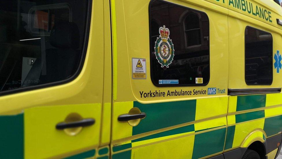An ambulance