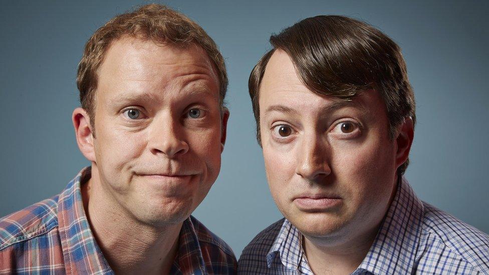 Robert Webb and David Mitchell