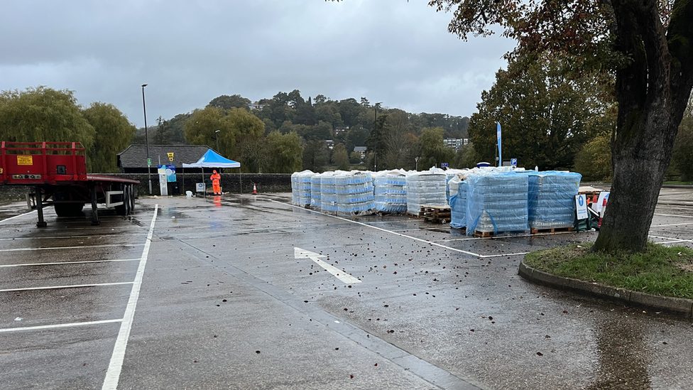 Crown Court car park in Godalming