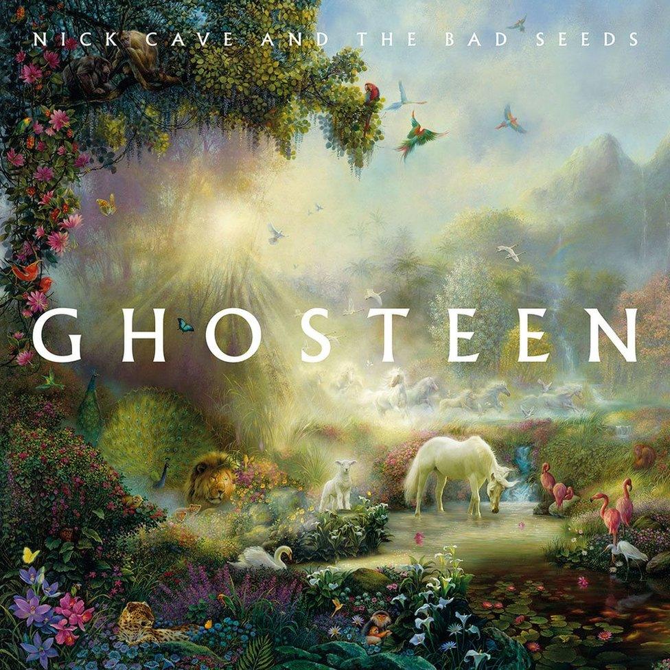 Artwork for Nick Cave's Ghosteen