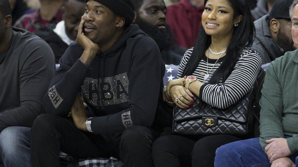 Meek Mill and Nicki Minaj