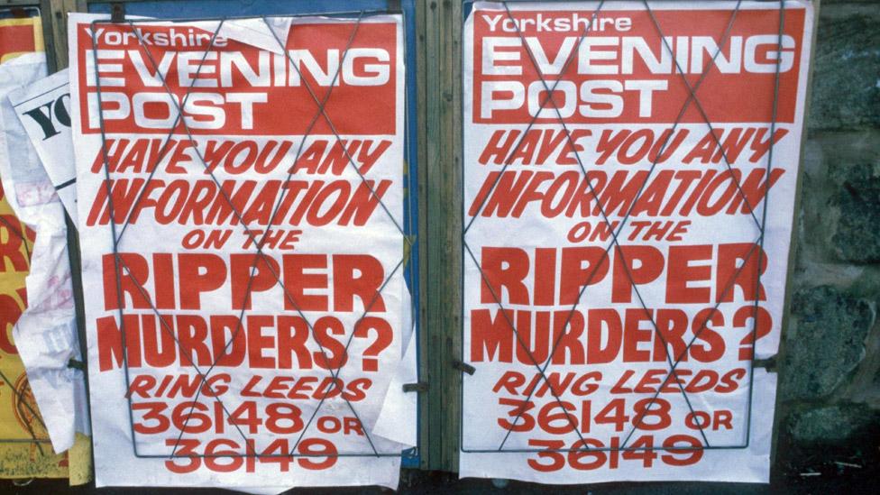 Newspaper appeals about the Yorkshire Ripper