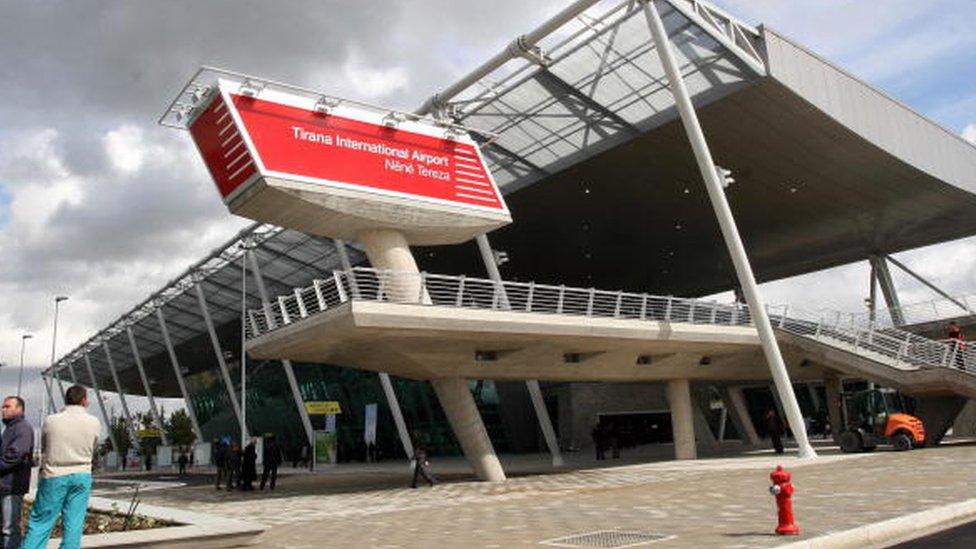 A general view of the Tirana's International Airport of Mother Teresa