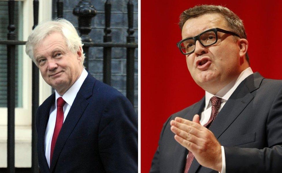 David Davis and Tom Watson