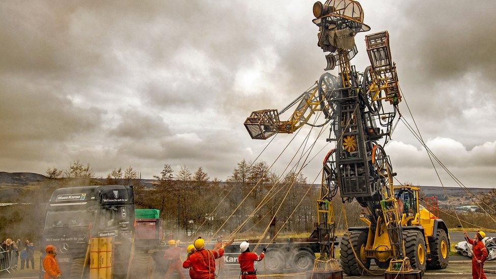 The Man Engine in Blaenavon