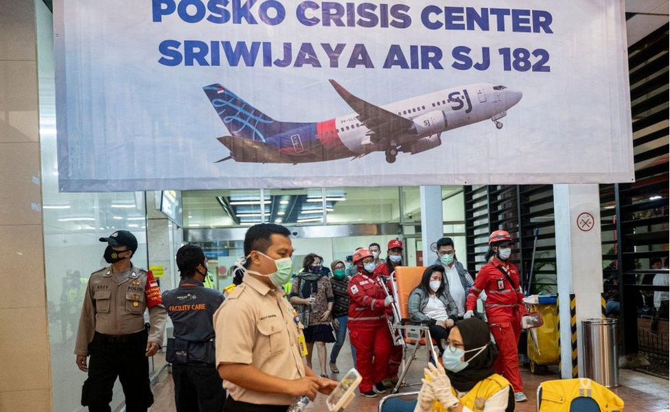 Crisis centre in Soekarno Hatta Airport, on January 9, 2021 in Jakarta, Indonesia