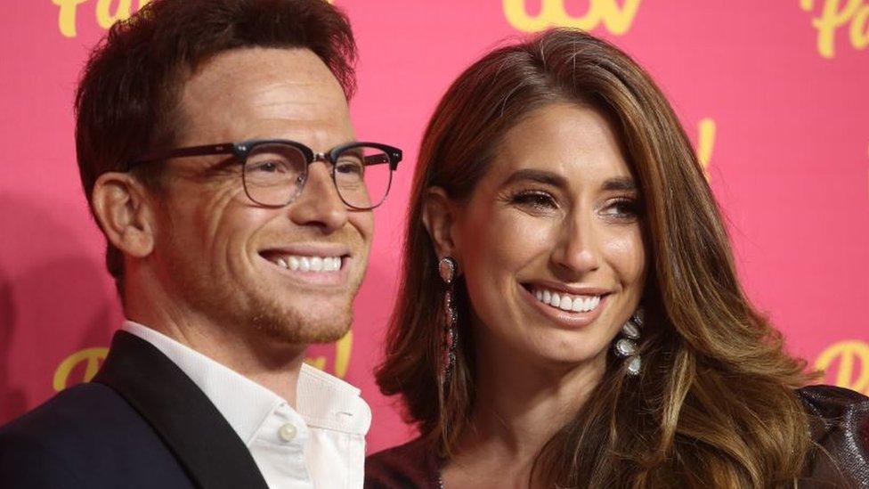 Joe Swash and Stacey Solomon