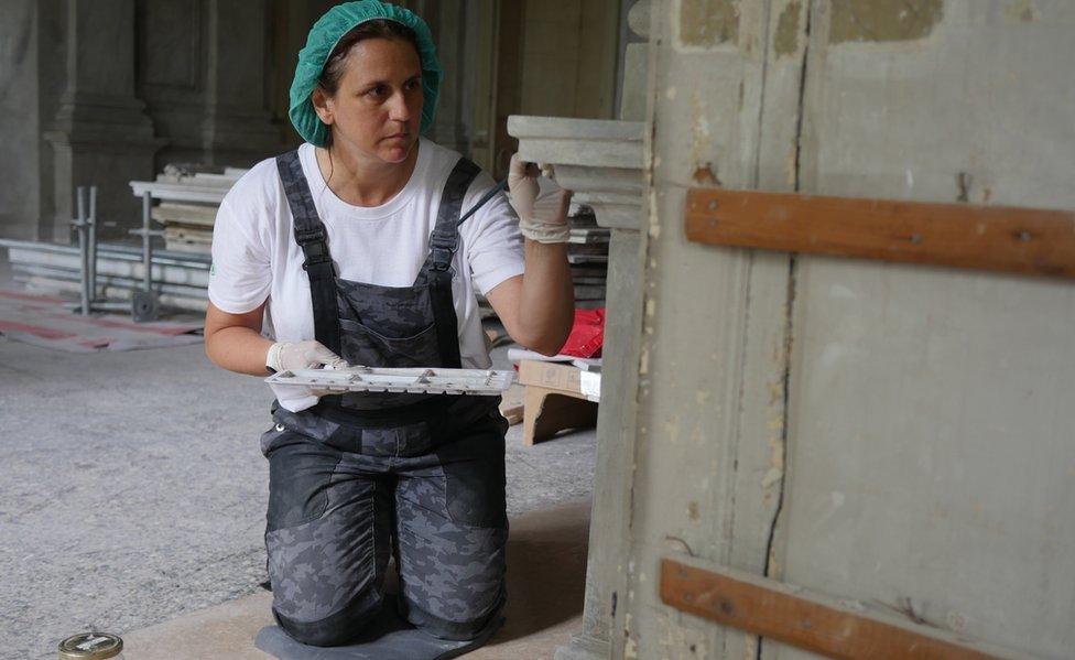 Restoration of The Sugar Palace (which will become City Museum)