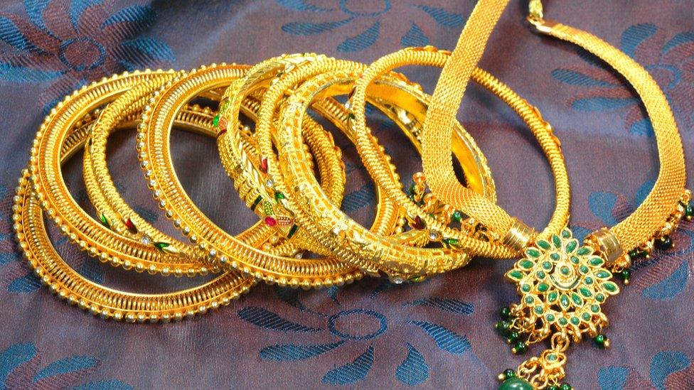 Asian gold jewellery